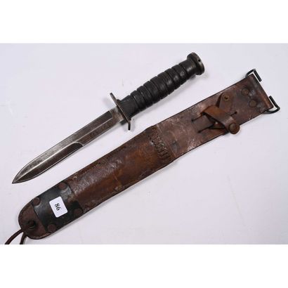 COUTEAU DE COMBAT US M3 1943. Fourreau M...