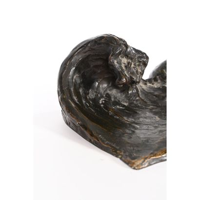 FIOT Maximilien. «Balbuzard pêcheur». Bronze...