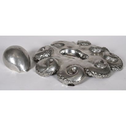 FIGUA Piero pour ATENA. PLAT à caviar en...