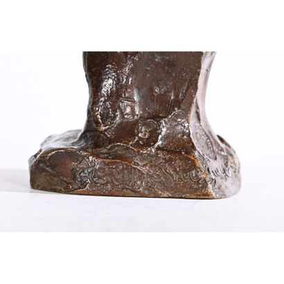 DALOU Jules Aimé. (1838-1902). «Retour de...