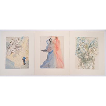 Dante, Salvador Dali. La divine comédie....