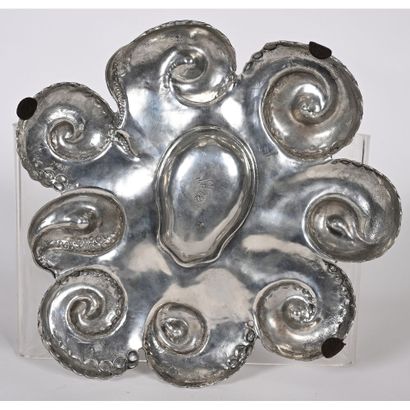 FIGUA Piero pour ATENA. PLAT à caviar en...
