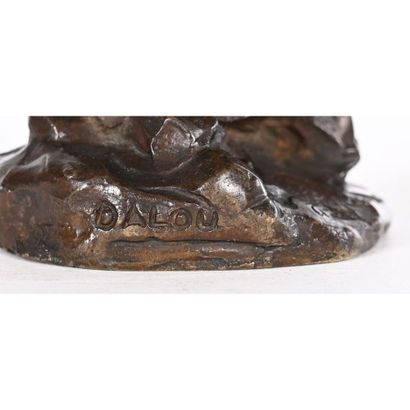 DALOU Jules Aimé. (1838-1902). «Femme rapportant...