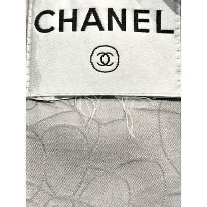 CHANEL. Tweed jacket in shades of gray, pink,...