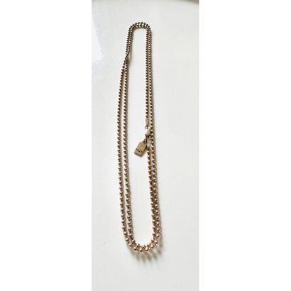 FRED. 2-gold 750°/°° necklace adorned with...
