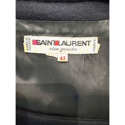 Yves SAINT LAURENT Rive Gauche. Dress in...