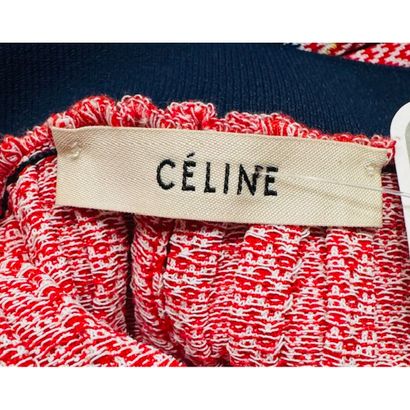 CELINE. Skirt in viscose and elastane jersey,...