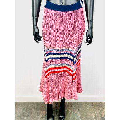 CELINE. Skirt in viscose and elastane jersey,...