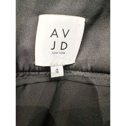 AVJD New-York. Midnight-blue metallic nylon...