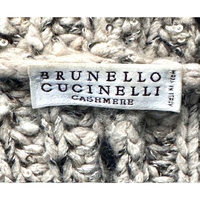 Brunello CUCINELLI. Cashmere tweed and silk...