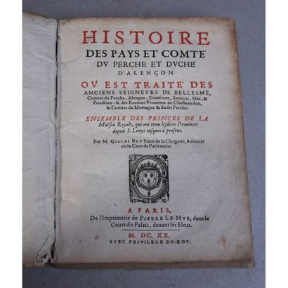 Gilles Bry de la Clergerie, histoire des...