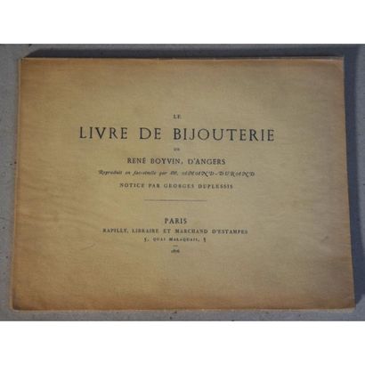 (Bijouterie) Le livre de bijouterie de René...