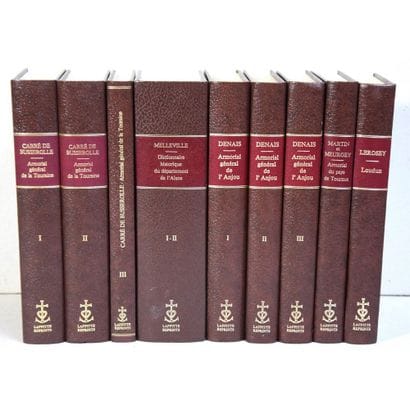 Laffitte Reprints, armorial, réunion de 9...