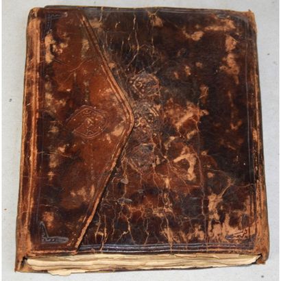 Manuscrit en Arabe, sur un papier filigrané...