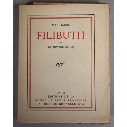 Max Jacob, filibuth ou la montre en or, P.,...