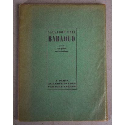Salvador Dali, babaouo scénario inédit, précédé...