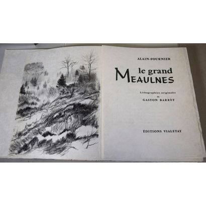 Alain Fournier, le grand Meaulnes, lithographies...