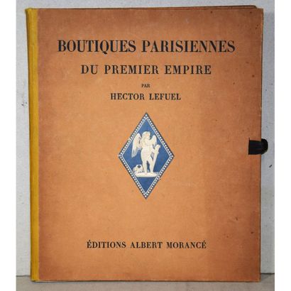 Hector Lefuel, boutiques parisiennes du Premier...