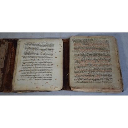 Manuscrit en Arabe, sur un papier filigrané...