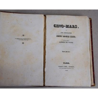 Alfred De Vigny, cinq-mars, ou une conjuration...