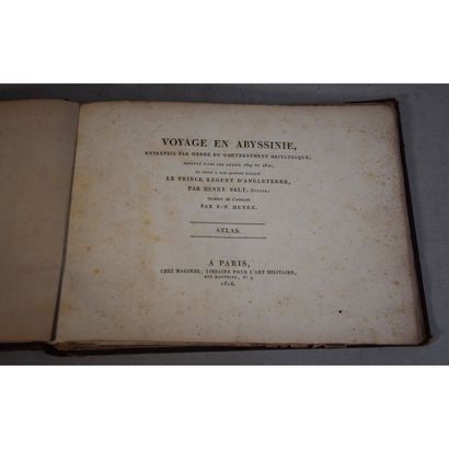 Henry Salt, voyage en Abyssinie, entrepris...