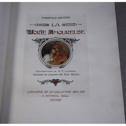 Théophile Gautier, la morte amoureuse, compositions...