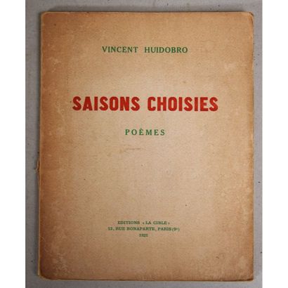 Vincent Huidobro, Pablo Picasso, saisons...