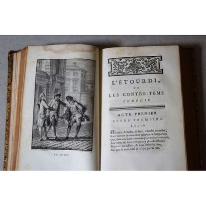 Molière, œuvres, avec des remarques grammaticales,...