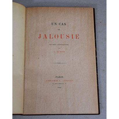 Paul de Remusat, un cas de jalousie, P.,...