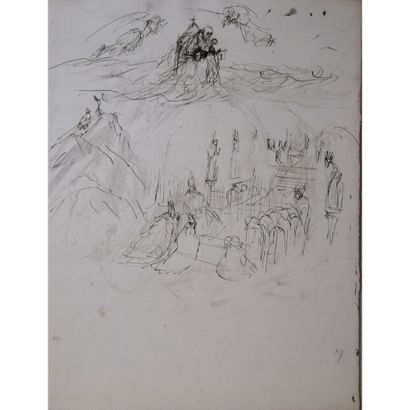 Dante Alighieri, l’enfer, eaux-fortes originales...