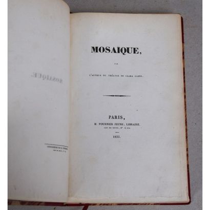 [Prosper Mérimée] Mosaïque, par l'auteur...