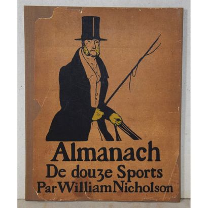 Octave Uzanne, almanach de douze sports 1898,...