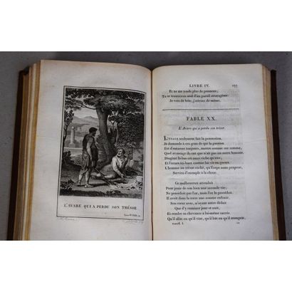 Jean de La Fontaine, fables, P., Chez Lefèvre,...