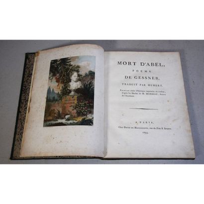Salomon Gessner, mort d'Abel, poëme de Gessner,...
