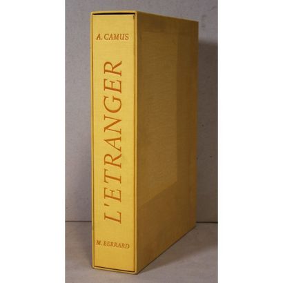 Albert Camus, l’étranger, lithographies originales...