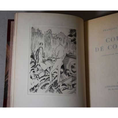 François Mauriac, coups de couteau, frontispice...