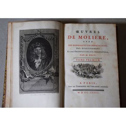 Molière, œuvres, avec des remarques grammaticales,...