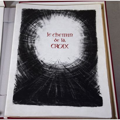 Paul Claudel, le chemin de la croix, lithographies...