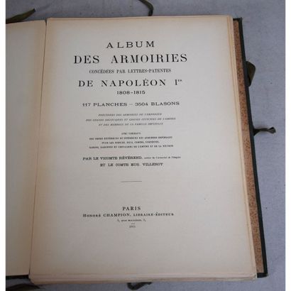 Vicomte Révérand, Comte Eug. Villeroy, album...