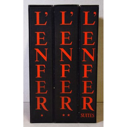 Dante Alighieri, l’enfer, eaux-fortes originales...