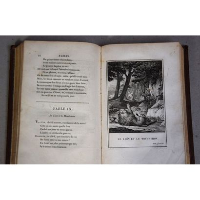 Jean de La Fontaine, fables, P., Chez Lefèvre,...