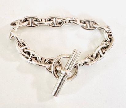 HERMES Paris. Silver BRACELET 