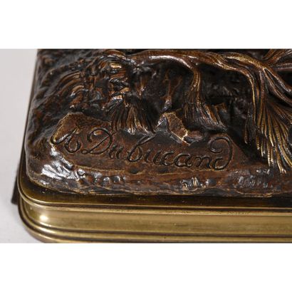 DUBUCAND Alfred. (1828-1894). «Valet de limier...