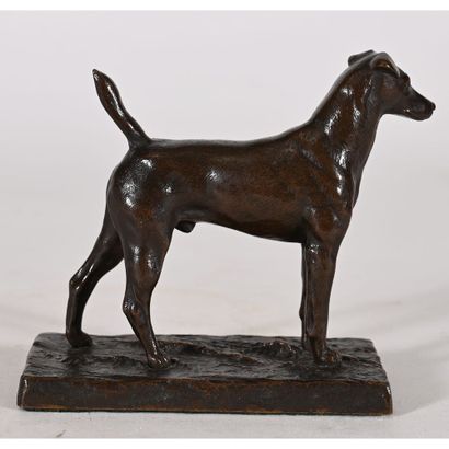 GEBHARDT Harold. (1907-1984). «Le Fox». Bronze...