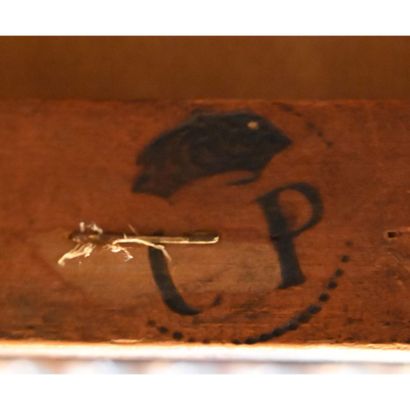 PAIRE DE MARQUISES LOUIS XVI en acajou à...