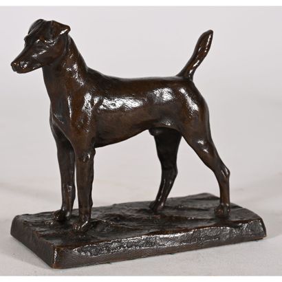 GEBHARDT Harold. (1907-1984). «Le Fox». Bronze...