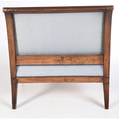 PAIRE DE MARQUISES LOUIS XVI en acajou à...