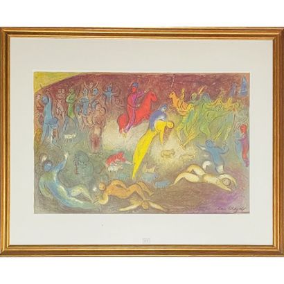 CHAGALL Marc (d’après ) (1887 - 1985) 