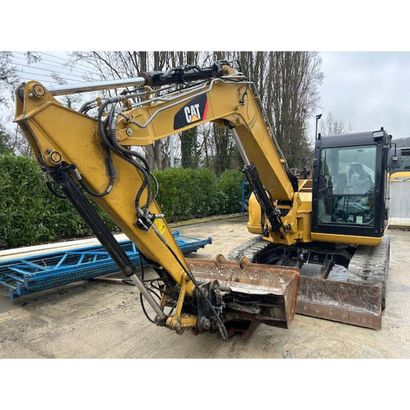 Pelle 308e2cr Caterpillar année 2013 12203...