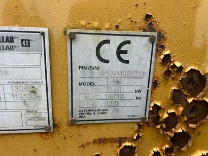 Télescopique Caterpillar th63 année 2001...